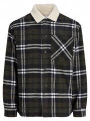 Jack & Jones Zac Teddy Overshirt Groen