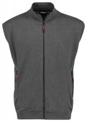 Adamo 159307 Sweatvest zonder mouwen Donkergrijs melange