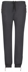Adamo 159312 Joggingbroek met ritszakken Donkergrijs melange
