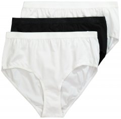 Ulla Popken 309783 Slips 3-pack Wit