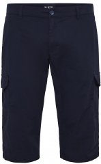 North Latitude 51136 capri shorts marineblauw