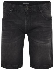 North Latitude 51336 denim shorts zwart