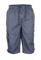 D555 Mason 3/4-broek met zijzakken Grijs