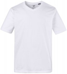 JP1880 702415 T-shirt met V-hals Wit