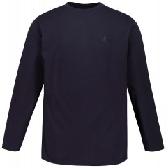 JP1880 702559 T-shirt met lange mouwen Donkerblauw