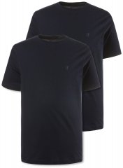 JP1880 702637 T-shirt met ronde hals 2-pack Donkerblauw