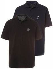 JP1880 704317 Poloshirt 2-pack Zwart/Donkerblauw