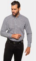JP1880 707865 Leren riem Zwart