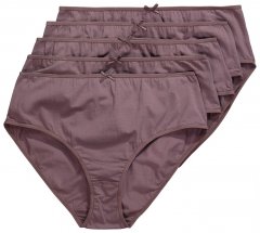 Ulla Popken 710201 Slips 5-pack Bruin