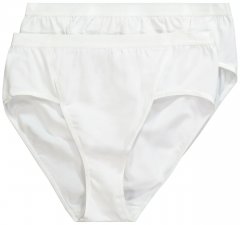 Ulla Popken 711214 Slips 2-pack Wit