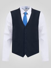 D555 Ted Gilet Navyblauw