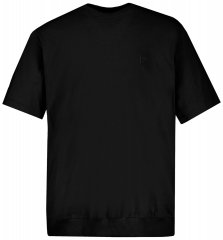 JP1880 712616 T-shirt met buikpasvorm Zwart