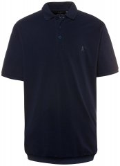 JP1880 712617 Poloshirt met buikpasvorm Donkerblauw