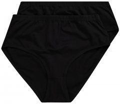 Ulla Popken 723498 Slips 2-pack Zwart