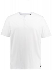 JP1880 726695 Henley T-shirt Wit