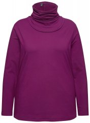 Ulla Popken 751623 Sneldrogend skishirt Roze
