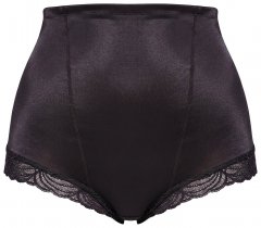 Ulla Popken 781632 Corrigerende slip met hoge taille Bruin