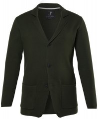 JP1880 Milano Flexnamic Gebreid colbert Donkerolijf
