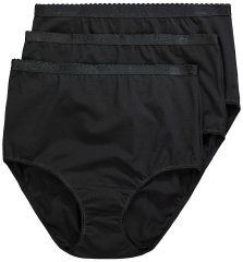 Ulla Popken 795269 Slips 3-pack Zwart