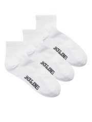 Jack & Jones Leon Tennissokken Wit 3-pack