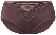 Ulla Popken 811602 Slips met kant Bruin