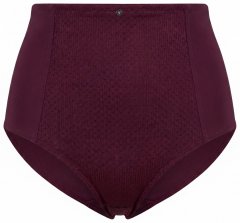 Ulla Popken 813137 Corrigerende slip met hoge taille Wijnrood