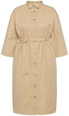 Ulla Popken 816283 Blousejurk Lichtgroen