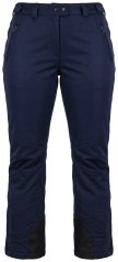 Ulla Popken 824297 Softshellbroek met sneeuwvanger Donkerblauw
