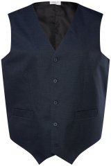 Men+ 665 Sevilla Kostuumgilet Donkerblauw