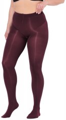 Ulla Popken 837870 Panty 100 den Bessenrood