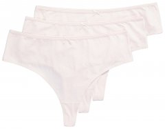 Ulla Popken 838637 Strings 3-pack Beige
