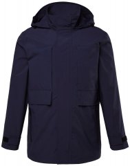 Men+ 215 Regenjas met capuchon Donkerblauw