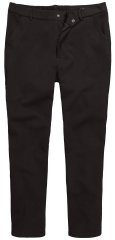 Men+ 207 Bilbao Flexlastic Jersey chino Zwart