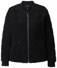 Ulla Popken 845262 Teddy jack Zwart