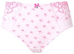 Ulla Popken 845425 Slips met kant Roze
