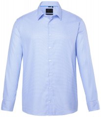 JP1880 851051 Strijkvrij business-overhemd lange mouw Lichtblauw TALL