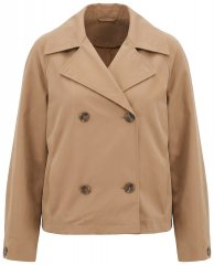 Ulla Popken 851435 Trenchcoat Bruin
