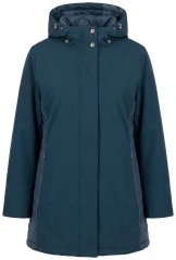 Ulla Popken 851459 Gewatteerd jack Petrol