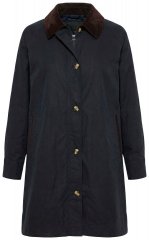 Ulla Popken 851765 Corduroy jas Donkerblauw