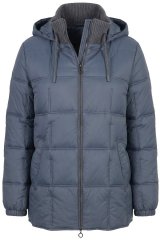 Ulla Popken 851791 Gewatteerd jack Donkerblauw