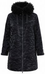 Ulla Popken 853831 Functionele jas Zwart