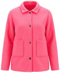 Ulla Popken 854200 Fleecejack Roze
