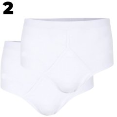 Espionage U003W slips 2-pack wit