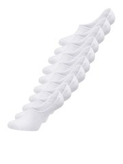 Jack & Jones Basic Enkelsokken Wit 10-pack