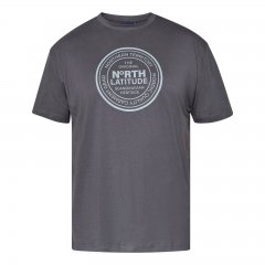 North Latitude T-Shirt Grijs/Charcoal