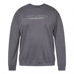 North Latitude Crewneck Sweatshirt Grijs/Charcoal