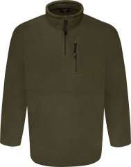 Espionage FL034 Microfleece Half Zip Jacket Light Olive