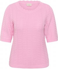 Kaffe Curve Lotia Pullover Pink Frosting