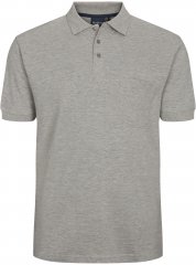 North Latitude Polo Short Sleeve Grey TALL