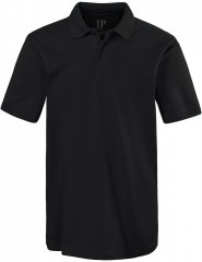 JP1880 702560 Katoenen piqué poloshirt Zwart